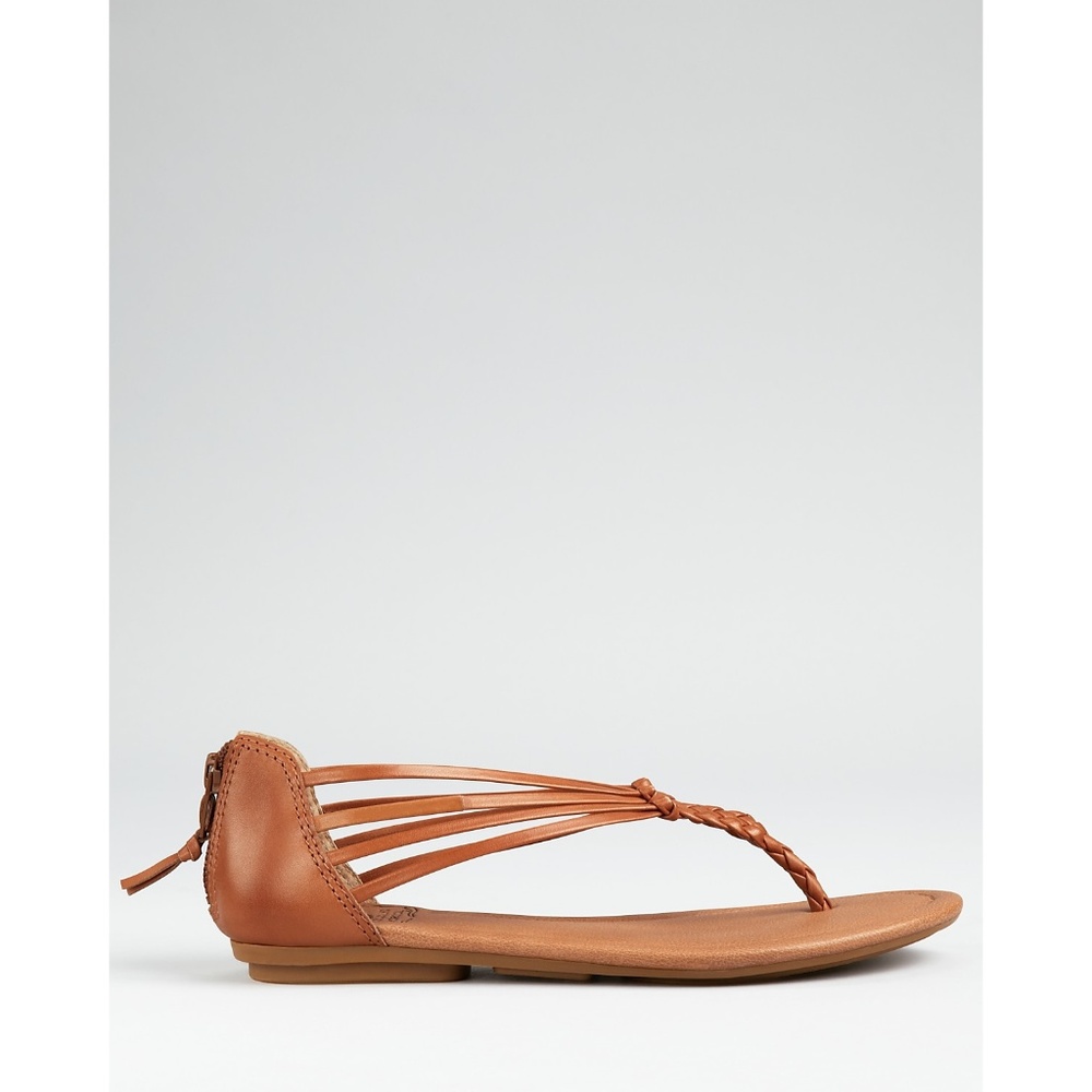 Lucky Brand cynthia woven flat thong sandals - Picture 2 of 5